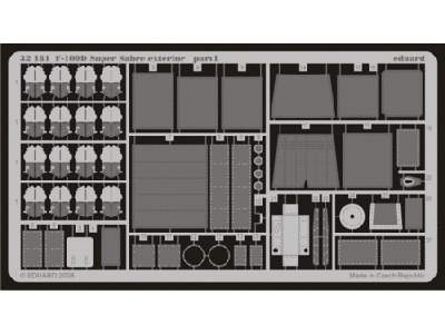 F-100D exterior 1/32 - Trumpeter - image 1