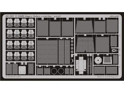 F-100D exterior 1/32 - Trumpeter - image 2