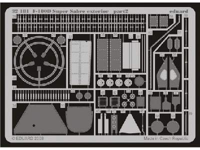 F-100D exterior 1/32 - Trumpeter - image 3