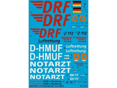 Bk 117 Of The Drf Rescue Flight D-hmuf - image 1