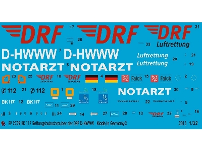 Bk 117 Rescue Helicopter Of The Drf Christoph Europa D-hwww - image 1