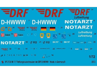 Bk 117 Rescue Helicopter Of The Drf Christoph Europa D-hwww - image 1