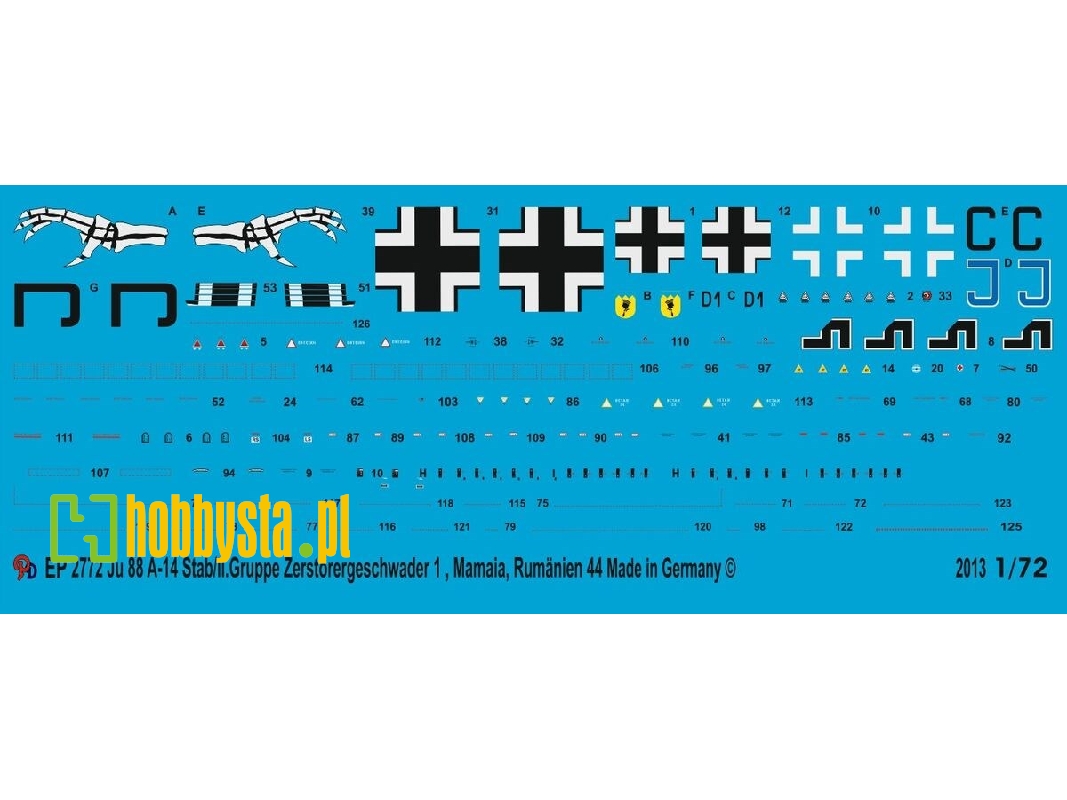 Ju 88 A-14 Stab/Ii Group Zerstörergeschwader 1 - image 1