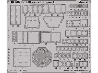 F-100D exterior 1/48 - Trumpeter - image 3