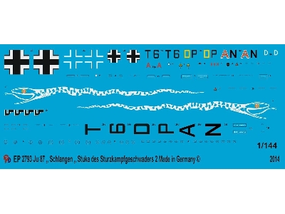 Ju 87 Snake Markings Of The Sturzkampfgeschwaders 2 In Africa - image 1