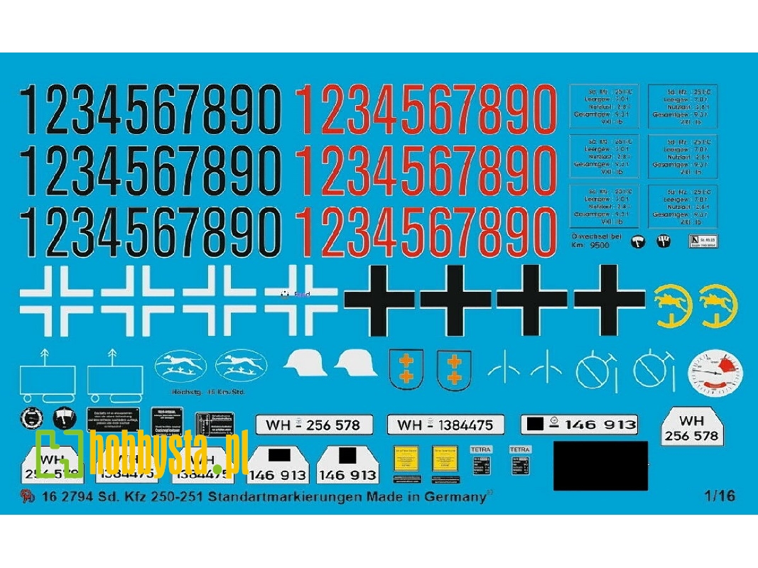 Standard Markings For The Sd. Kfz 250-251 - image 1