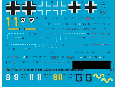 Fw 190 G-8 Norbert Graziadei Jg 300 - image 1