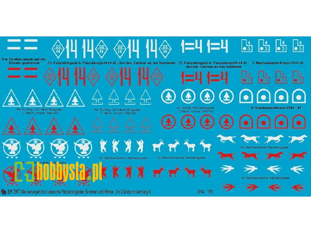 Markings For Russian Tank Brigades No. 2 - image 1