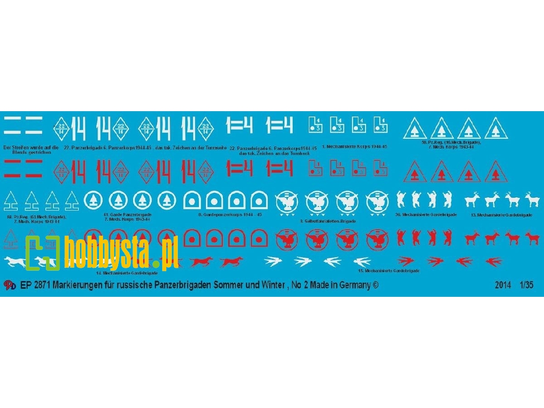 Markings For Russian Tank Brigades No. 2 - image 1