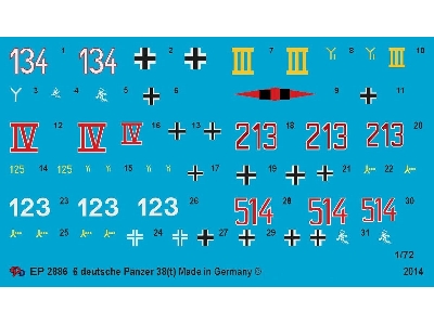 German Tank Markings For 38 (T) - image 1
