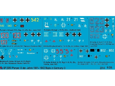 Markings For German Panzer Iii Tanks 1941-1942 - image 1
