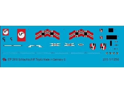 Markings For The Battleship Tirpitz - image 1