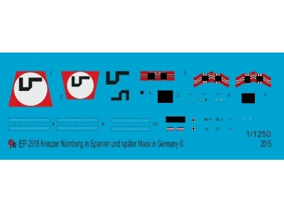 Markings For The Cruiser Nürnberg - image 1