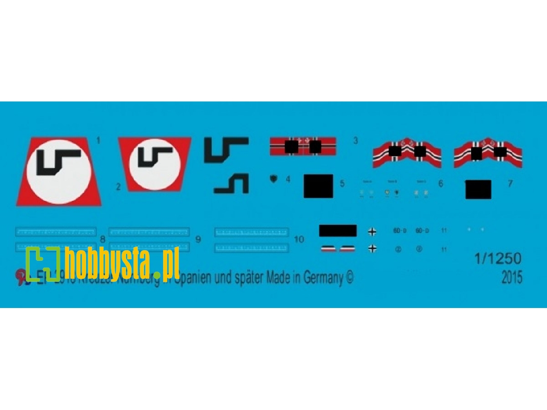 Markings For The Cruiser Nürnberg - image 1
