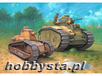 Char B.1 bis & Renault FT.17 - image 1