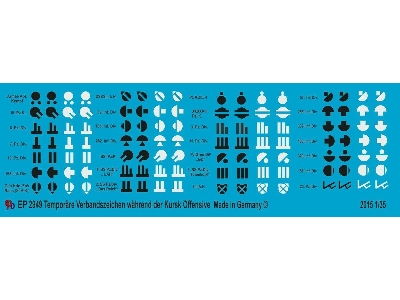 Markings For German Units During The Offensive At Kursk - image 1