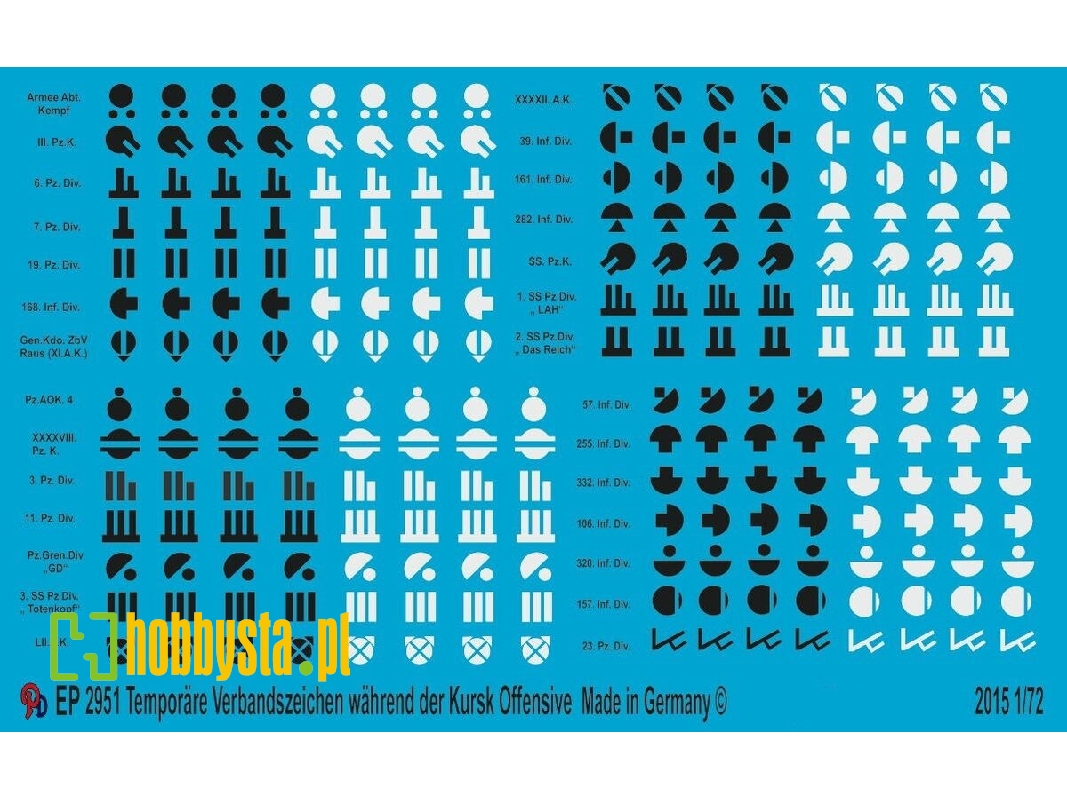 Markings For German Units During The Offensive At Kursk - image 1