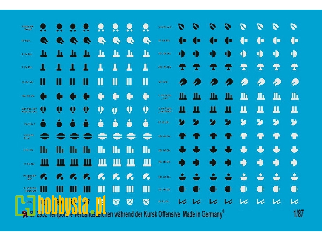 Markings For German Units During The Offensive At Kursk - image 1