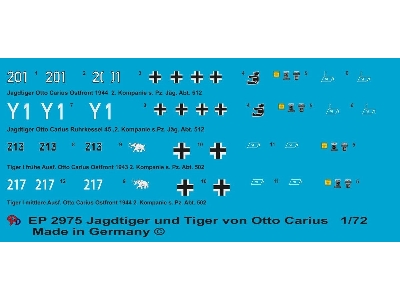 Jagdtiger And Tiger I Of Otto Carius - image 1