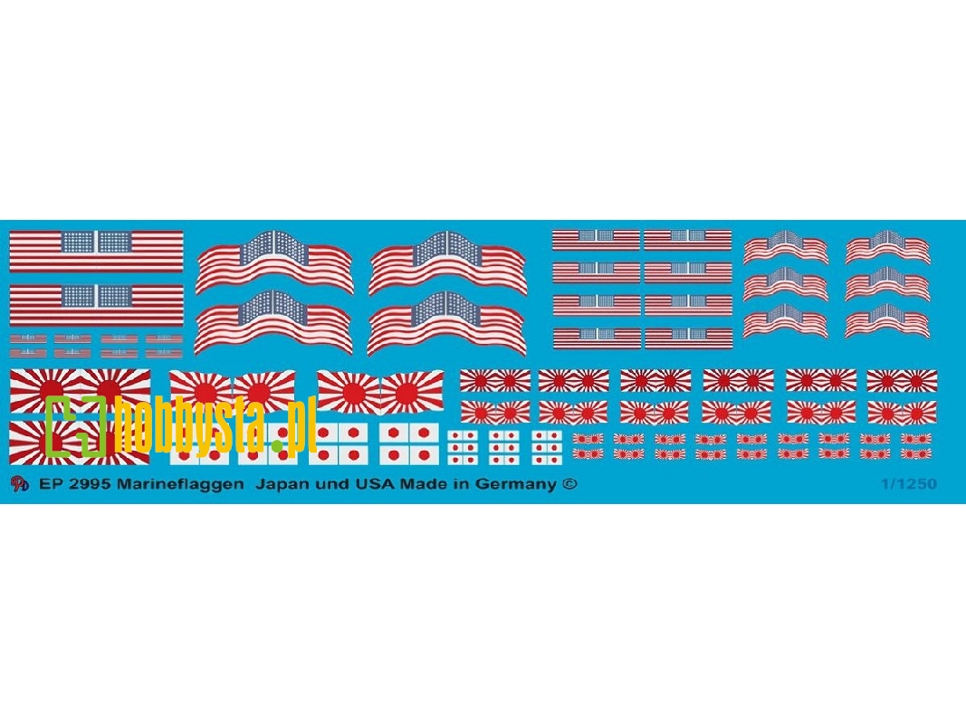 Ensigns Of The Us Navy And Japanese Imperial Navy - image 1