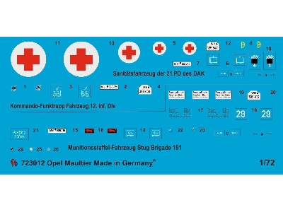 Opel Blitz Maultier - Half-track Markings - image 1