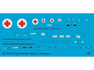 Opel Blitz Maultier - Half-track Markings - image 1