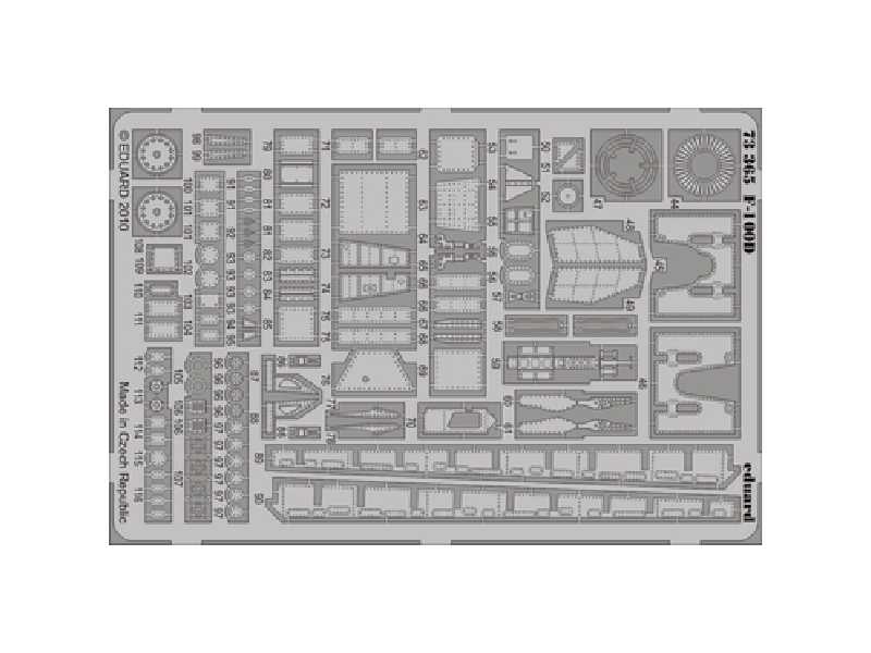 F-100D S. A. 1/72 - Trumpeter - image 1