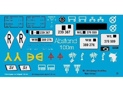 Markings For The Kübelwagen Old Esci Or Revell Model - image 1