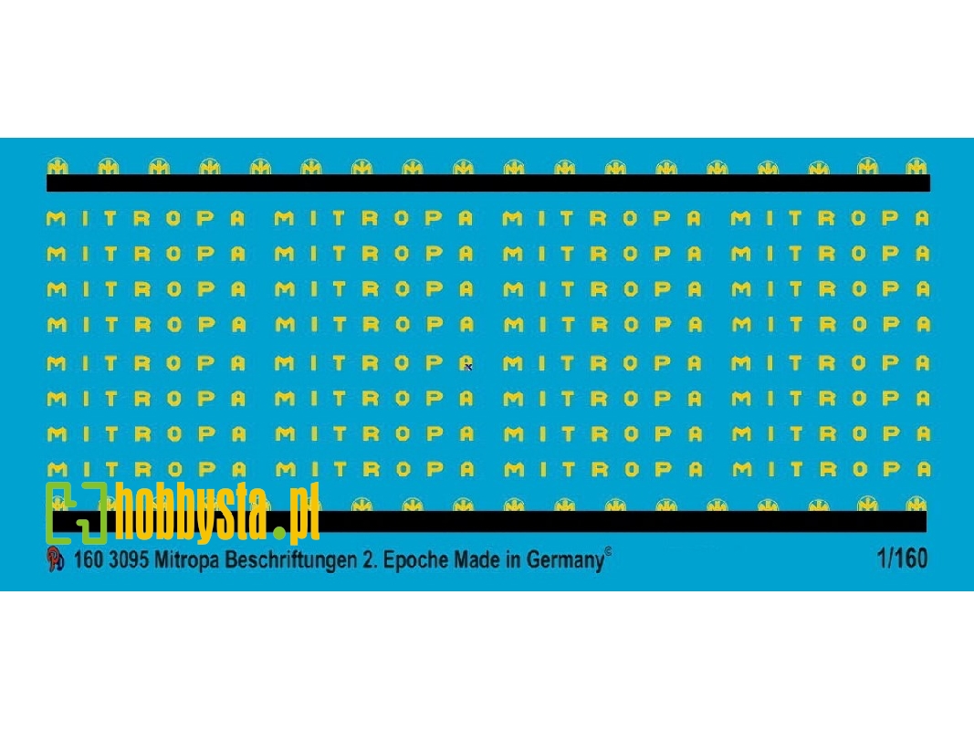 Mitropa German Reichsbahn Saloon Markings - image 1