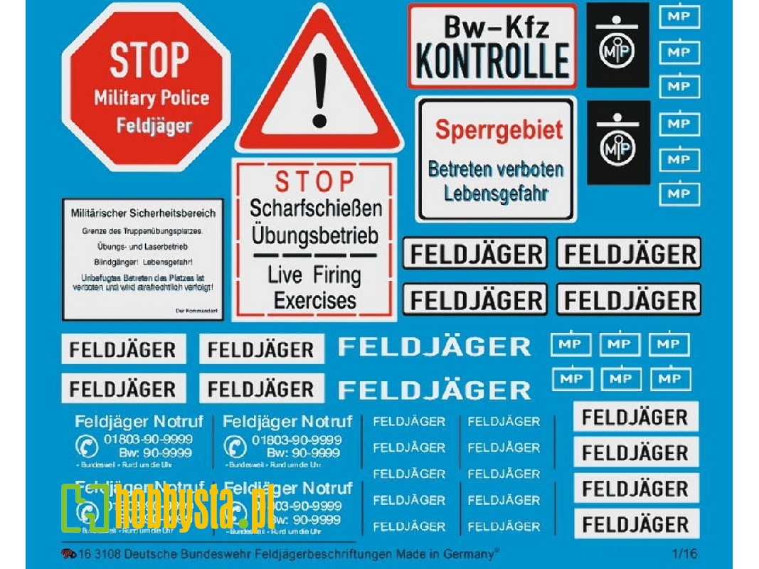 Markings For German Bundeswehr Field Police - image 1