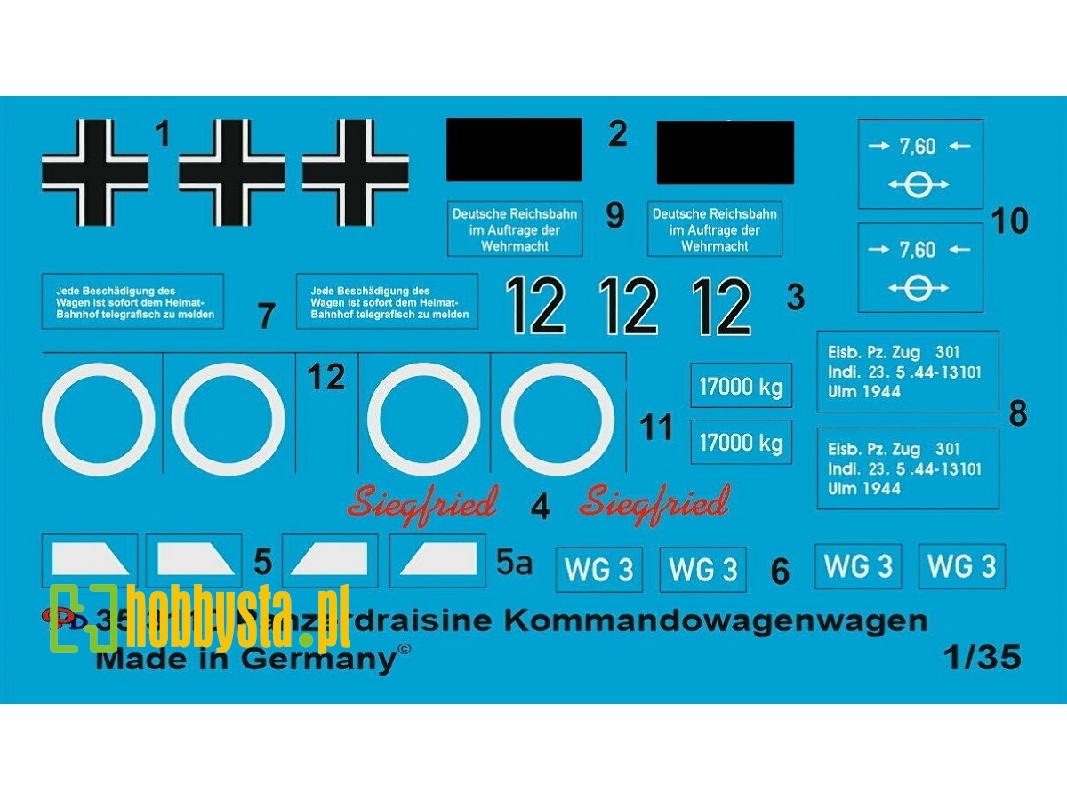 German Tank Draisine Commando Car - image 1