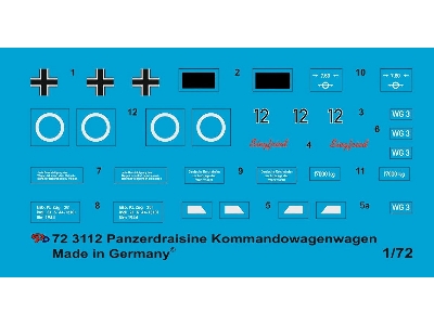 German Tank Drasine Commando Car - image 1