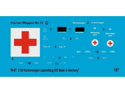 Kitchen Wagon For The German Ambulance Train 655 - image 1