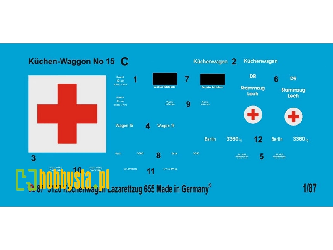Kitchen Wagon For The German Ambulance Train 655 - image 1