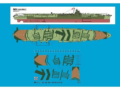 Japanese Carrier Zuikaku 1944 Deck Markings - image 1