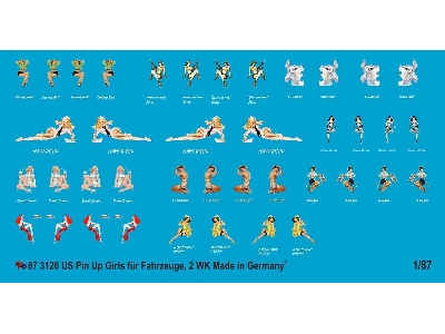 Pin Up Girls For Us Vehicles And Tanks Ii World War - image 1