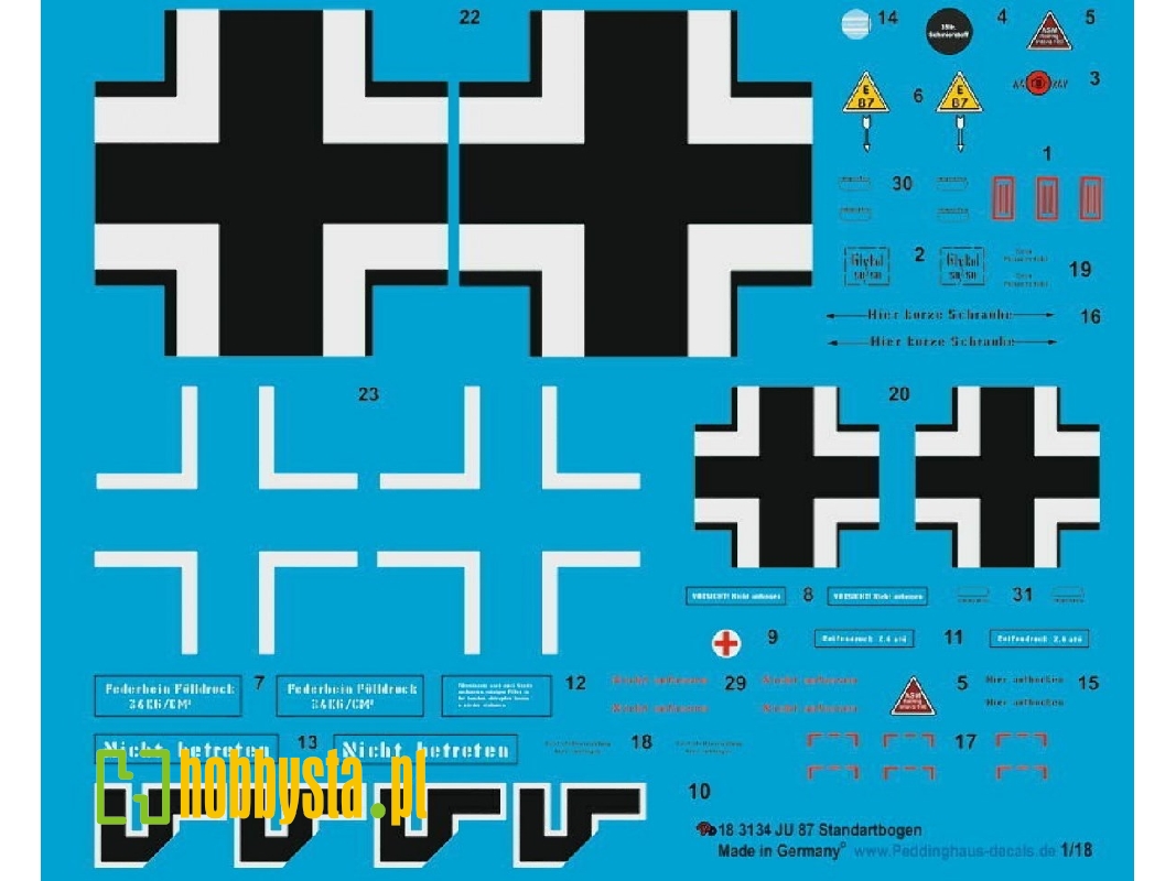 Ju 87 Standard Stencils - image 1