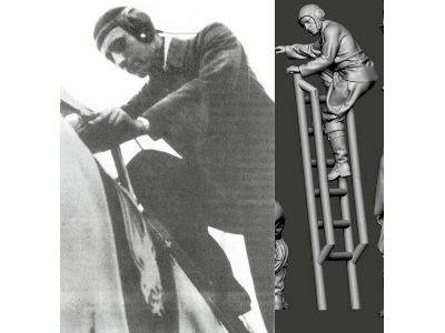 Nachtjäger Ace Hans Wolfgang Schnaufer Boarding The Aircraft - image 1