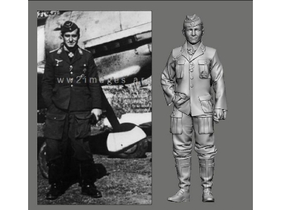 German Wwii Battle Of Britain Ace - Rolf Pingel - image 1