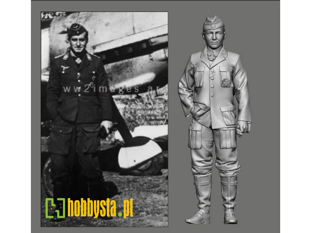 German Wwii Battle Of Britain Ace - Rolf Pingel - image 1
