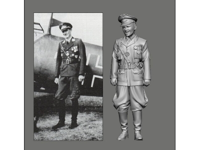 German Wwii Battle Of Britain Ace - Wilhelm Balthasar - image 1