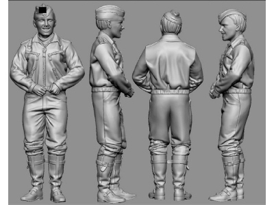 Afrika Wwii Jg 27 Hans Joachim Marseille (3d-printed) - image 1