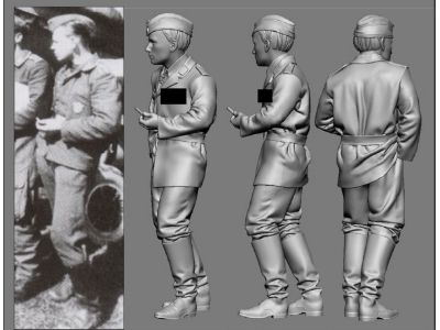 Afrika Wwii Jg 27  Günther Steinhausen (3d-printed) - image 1