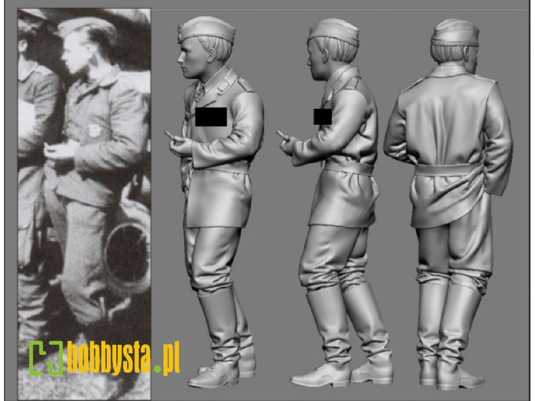 Afrika Wwii Jg 27  Günther Steinhausen (3d-printed) - image 1