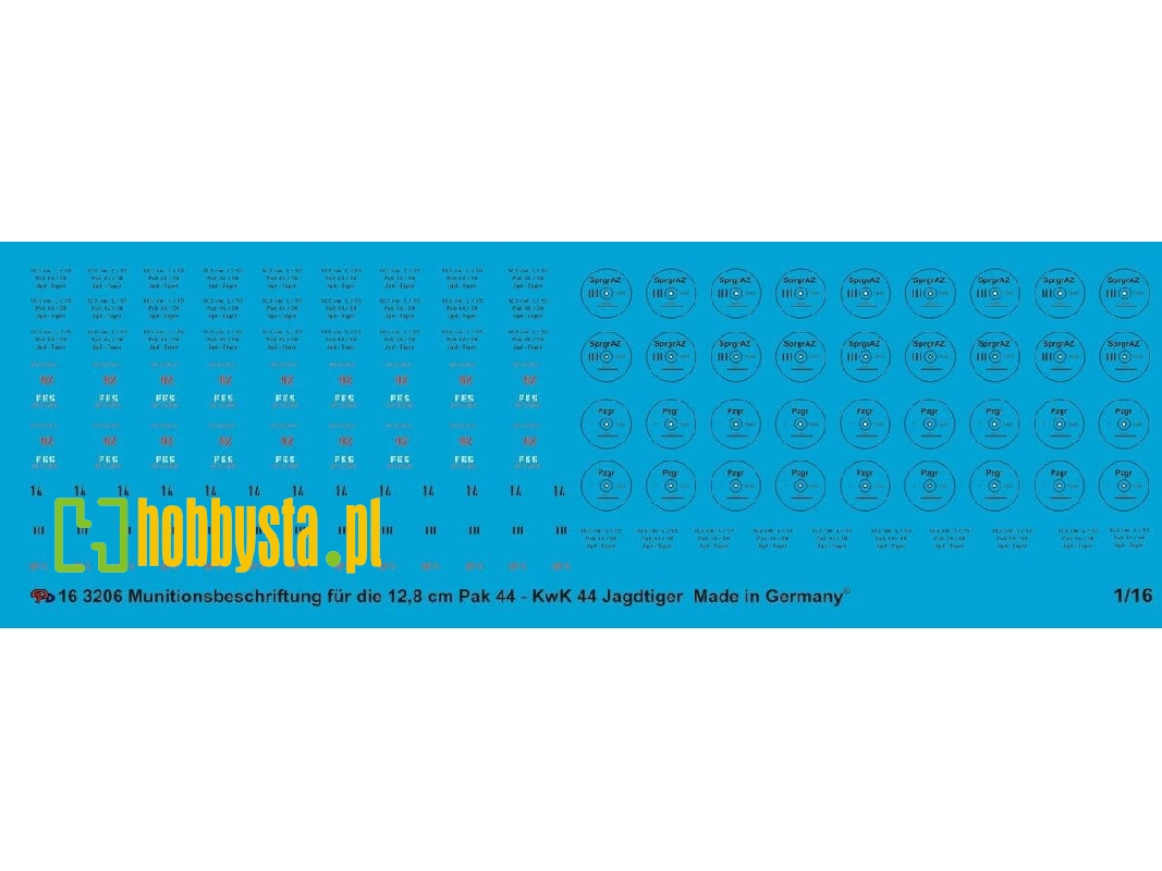 Ammo Markings For 12,8 Cm Pak 44 And Kwk 44 Jagdtiger - image 1