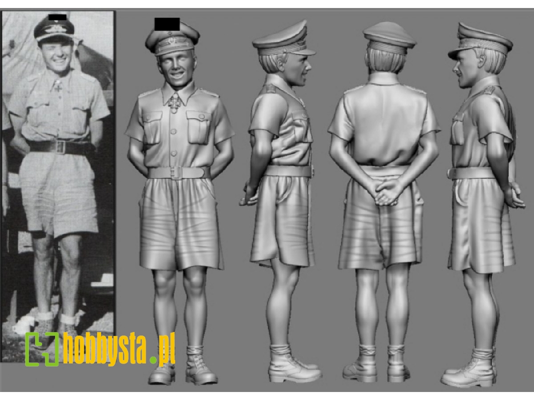 Afrika Wwii Jg 27 Gustav Rödel (3d-printed) - image 1