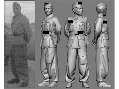 Afrika Wwii Jg 27 Otto Schulz (3d-printed) - image 1