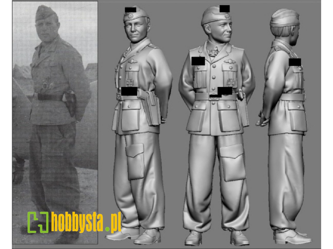 Afrika Wwii Jg 27 Otto Schulz (3d-printed) - image 1
