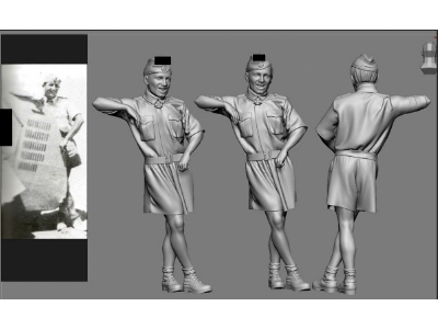 Afrika Wwii Jg 27  Hans Arnold Stahlschmidt (3d-printed) - image 1