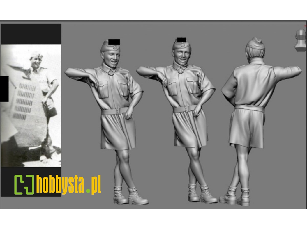 Afrika Wwii Jg 27  Hans Arnold Stahlschmidt (3d-printed) - image 1